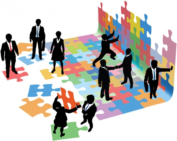 Business-people-collaborate